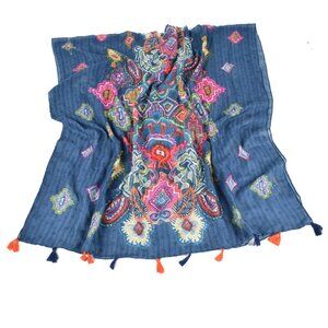 Summer Head Scarves for Women Festival Shawls Bohemian Scarf Women Hair Wraps